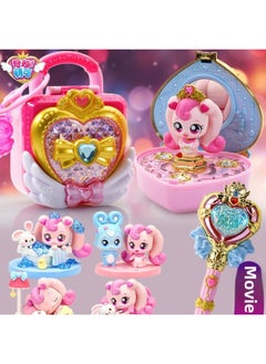 Generic # Luxury Magic Key Treasure Box Love Wonderful Cute Changing Toy Mirror Box Girls Children's Series Lucky Blind-Color:[lucky Cute Treasure Box] Sound And Light House + Lucky Cute + Qr Code + Props (5 Types  - Image 2