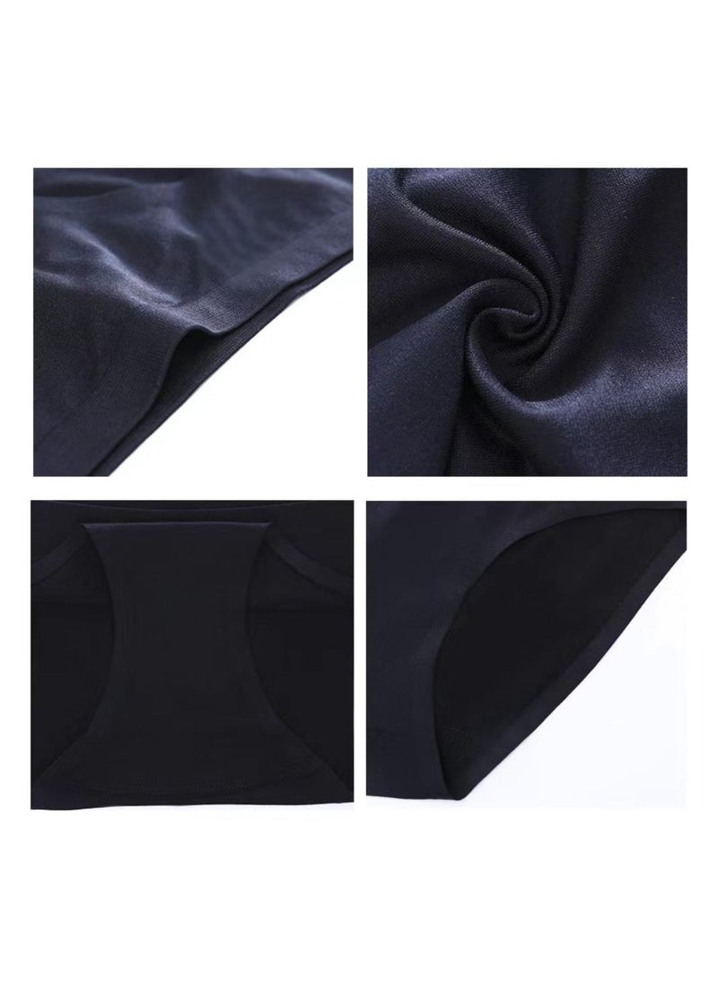Zeemey - Zeemey 6 Pack Women's Underwear Seamless Breathable Nylon Spandex Hipster Bikini Panties - Image 1