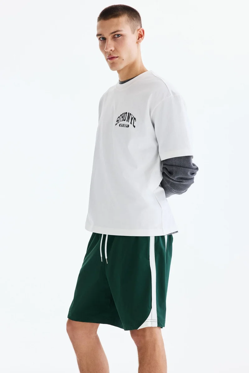 H&M  Regular Fit Track shorts for Men | Best Price UAE