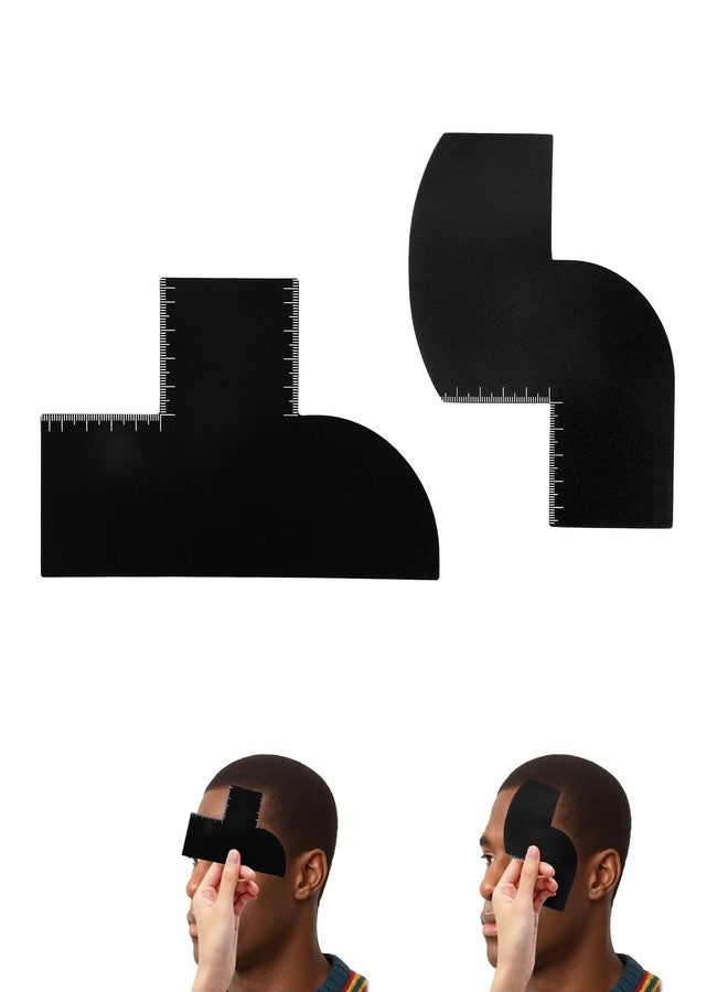 مجموعة أدوات تشكيل اللحية (قطعتان)، بطاقة تحسين للحلاقين، طقم عناية باللحية مناسب للحلاقين المحترفين وهواة التجميل المنزلي - Image 1