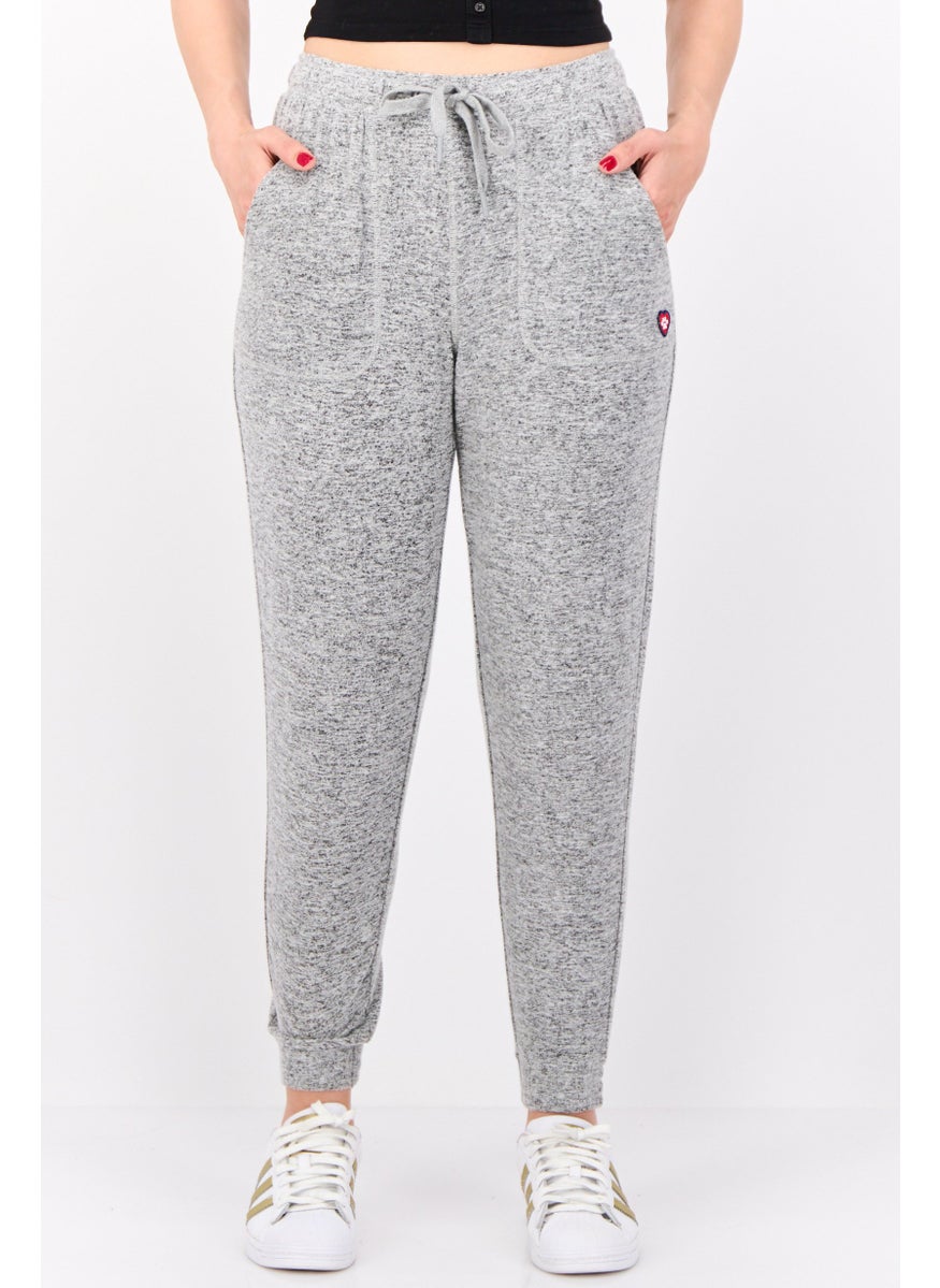 BOBS from Skechers - Women Sportswear Fit Outdoor Jogger Pants, Grey - Image 1