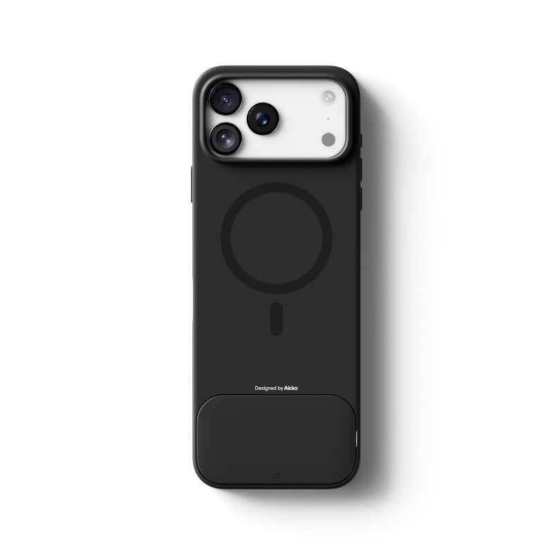 Akko MetaKey Keyboard for iPhone 17 Pro Max Maximize Screen Space Keyboard Case for Accurate Typing, Space Black - Image 3