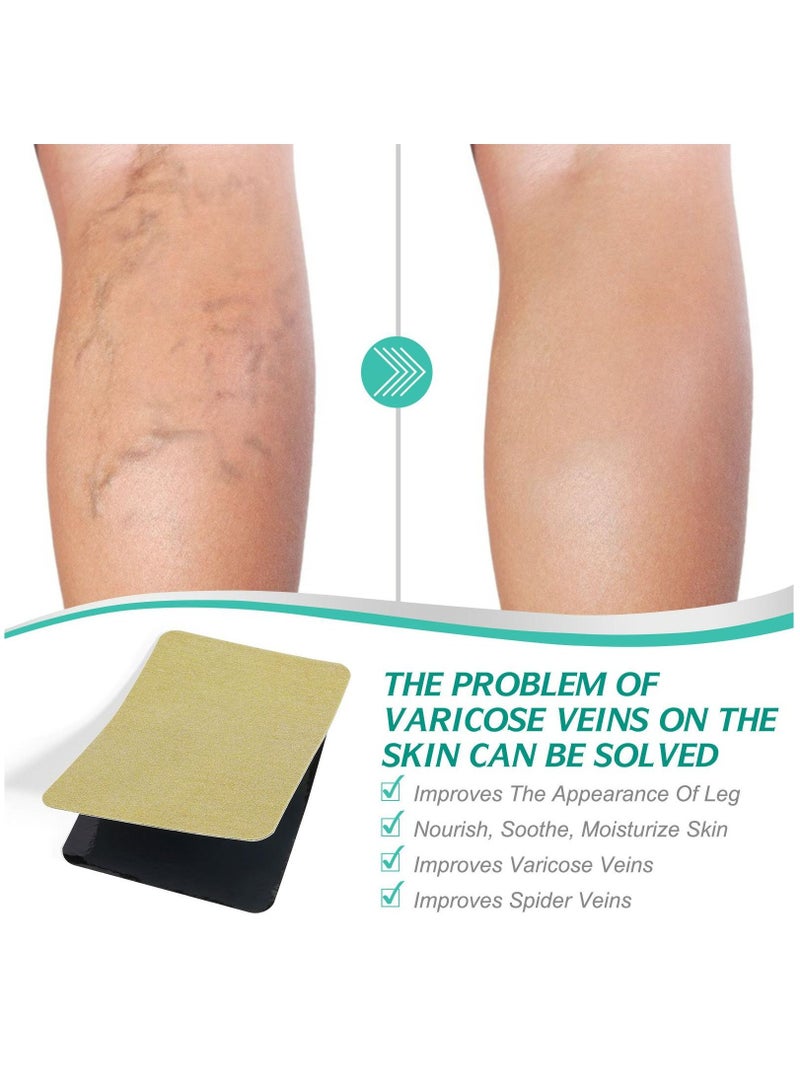 Sefudun 8 قطع من رقع الدوالي لتخفيف التهاب الوريد والتهاب الأوعية الدموية 100% مكونات طبيعية مضافة للقضاء على ظهور الدوالي وعلاج التهاب الوريد للرجال والنساء - Image 4