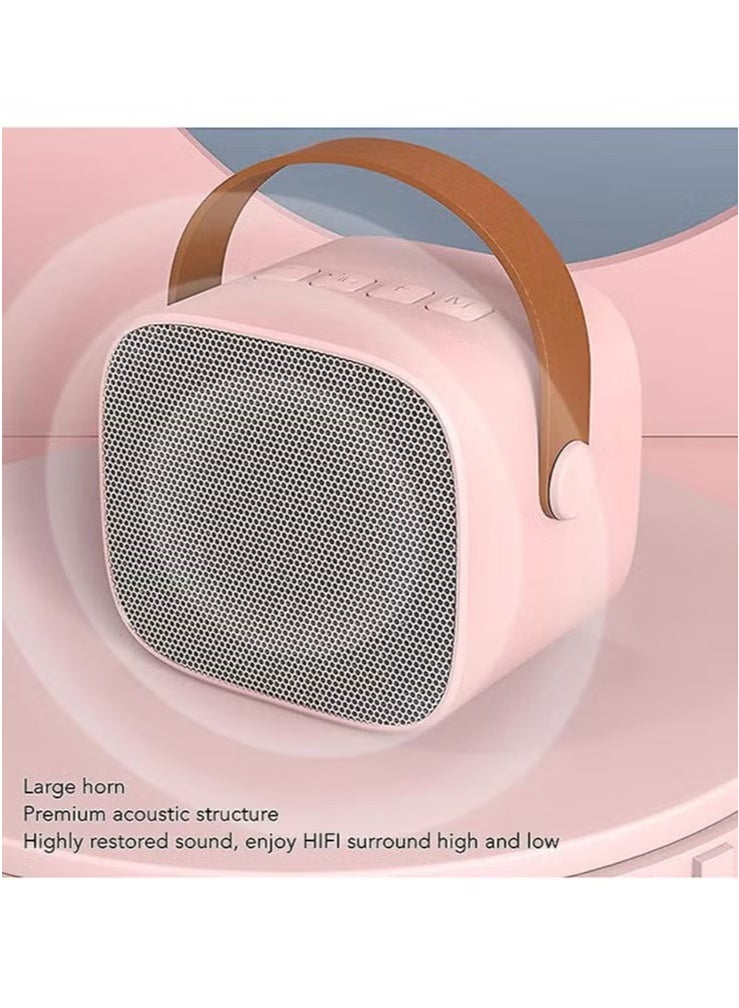 TIGER Mini Karaoke Machine with Microphone – Compact Bluetooth Karaoke Speaker with Built-In Mic – High-Quality Sound System for Kids & Adults – Portable Singing Device for Home Parties, Family Fun, Travel & Entertainment – Easy-to-Use and Rechargeable - Image 4