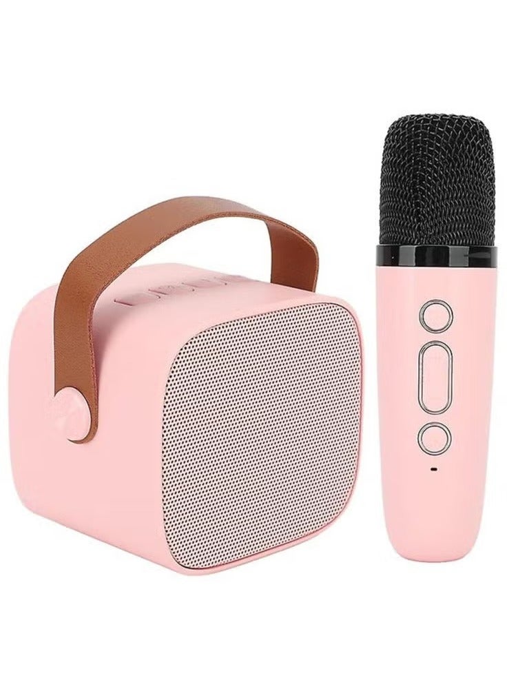 TIGER Mini Karaoke Machine with Microphone – Compact Bluetooth Karaoke Speaker with Built-In Mic – High-Quality Sound System for Kids & Adults – Portable Singing Device for Home Parties, Family Fun, Travel & Entertainment – Easy-to-Use and Rechargeable - Image 1