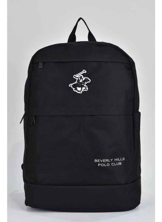 BEVERLY HILLS POLO CLUB Unisex Multi-Eye Daily Travel School Backpack Black 04170