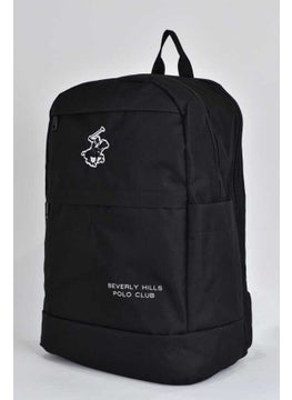BEVERLY HILLS POLO CLUB Unisex Multi-Eye Daily Travel School Backpack Black 04170  - Image 3