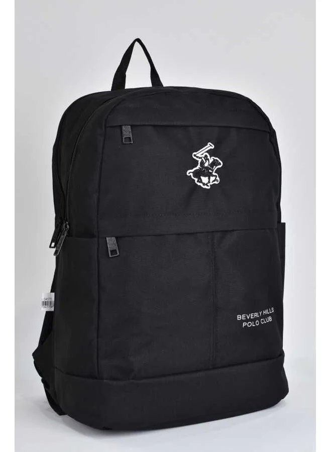 BEVERLY HILLS POLO CLUB Unisex Multi-Eye Daily Travel School Backpack Black 04170