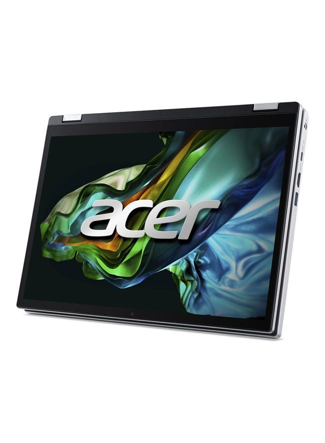 أيسر Aspire 3 Spin 14 Convertible Notebook With 13Th Gen Intel Core I3-N305 8 Cores Upto 3.80Ghz 4Gb Lpddr5 Ram 256Gb Ssd Storage Intel Uhd Graphics 14 Inch Wuxga Ips Touchscreen Windows 11 Wifi 6 English/Arabic Pure Silver - Image 5
