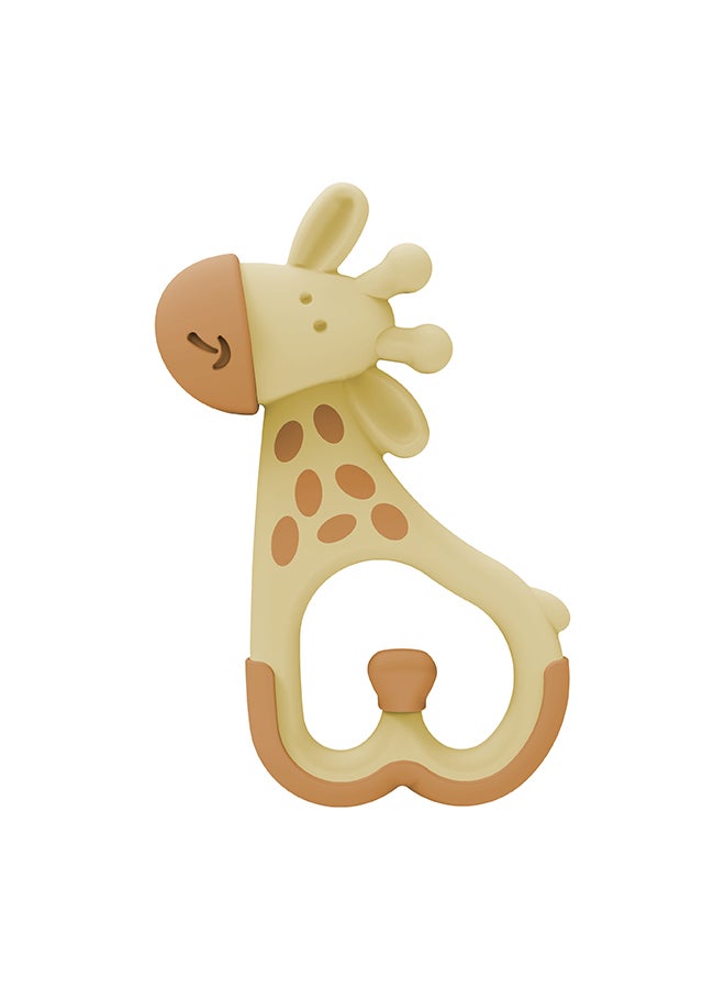 Dr. Brown’s Massaging Ridgees Teether, BPA Free 3m+, Giraffe - Image 1