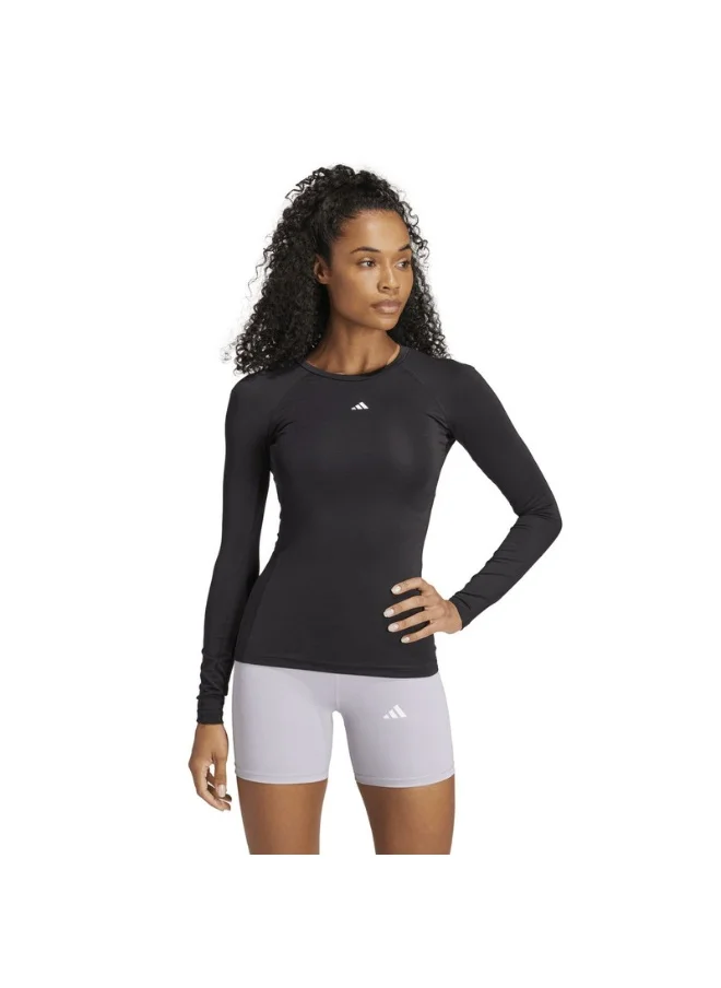 Adidas adidas TF LS T Black Training T-SHIRTS for Women - 2XS