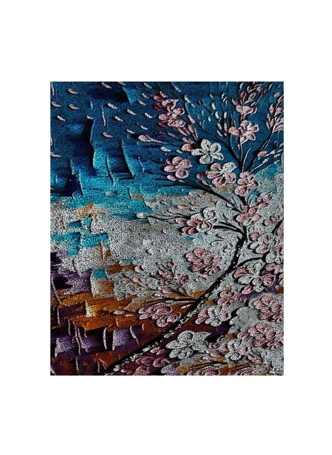 Loquat DIY Latch Hook Kits Rug Embroidery Carpet Set with Crochet Needlework Crafts Shaggy Latch Kits for Adults/Kids Home Decoration  - Image 1
