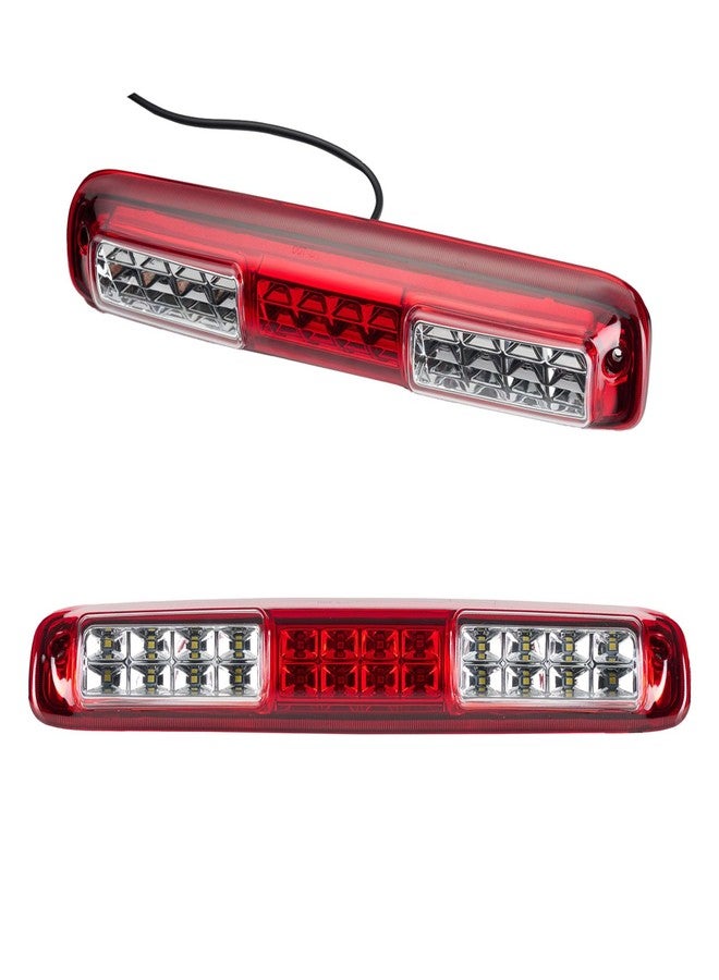 Cxdar Third 3rd Brake Light, LED High Mount Stop Light for 1999-2007 Chevy Silverado GMC Sierra 1500 2500 3500 HD Classic, Rear Center Cab Roof Tail Cargo Lamp, Red Lens - Image 1