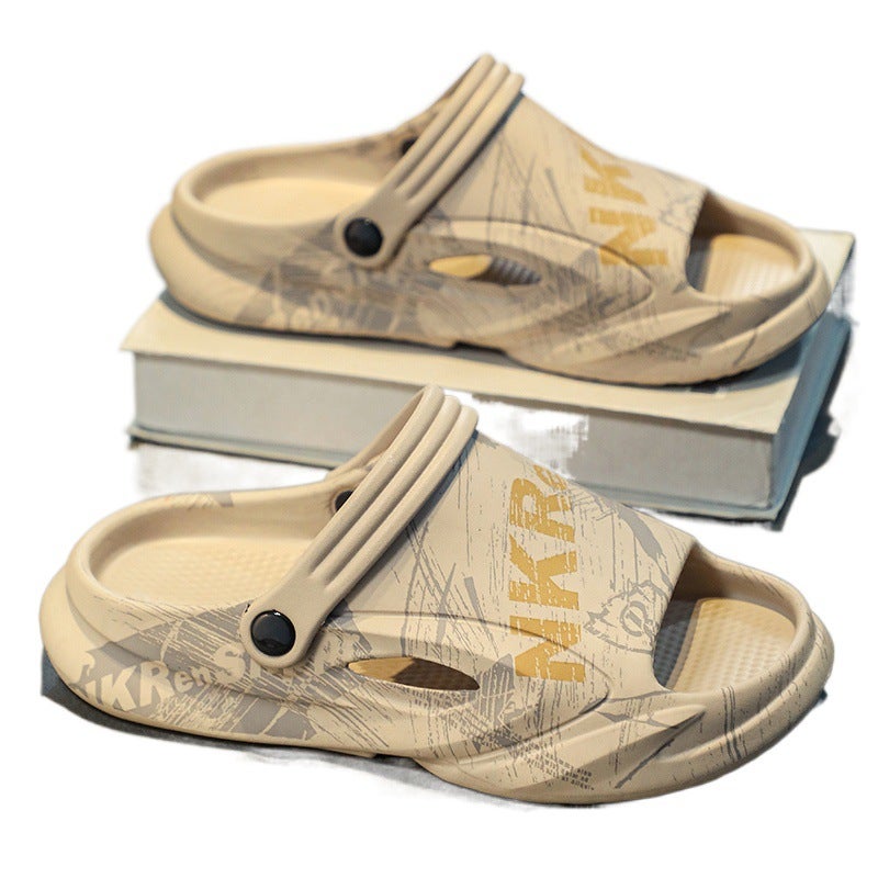 Slippers Men'S Outwear Fashion Brand Summer Platform Casual Wear-Resistant Youth Plus Size Dual-Use Sports Vietnam Beach Sandals - Image 5