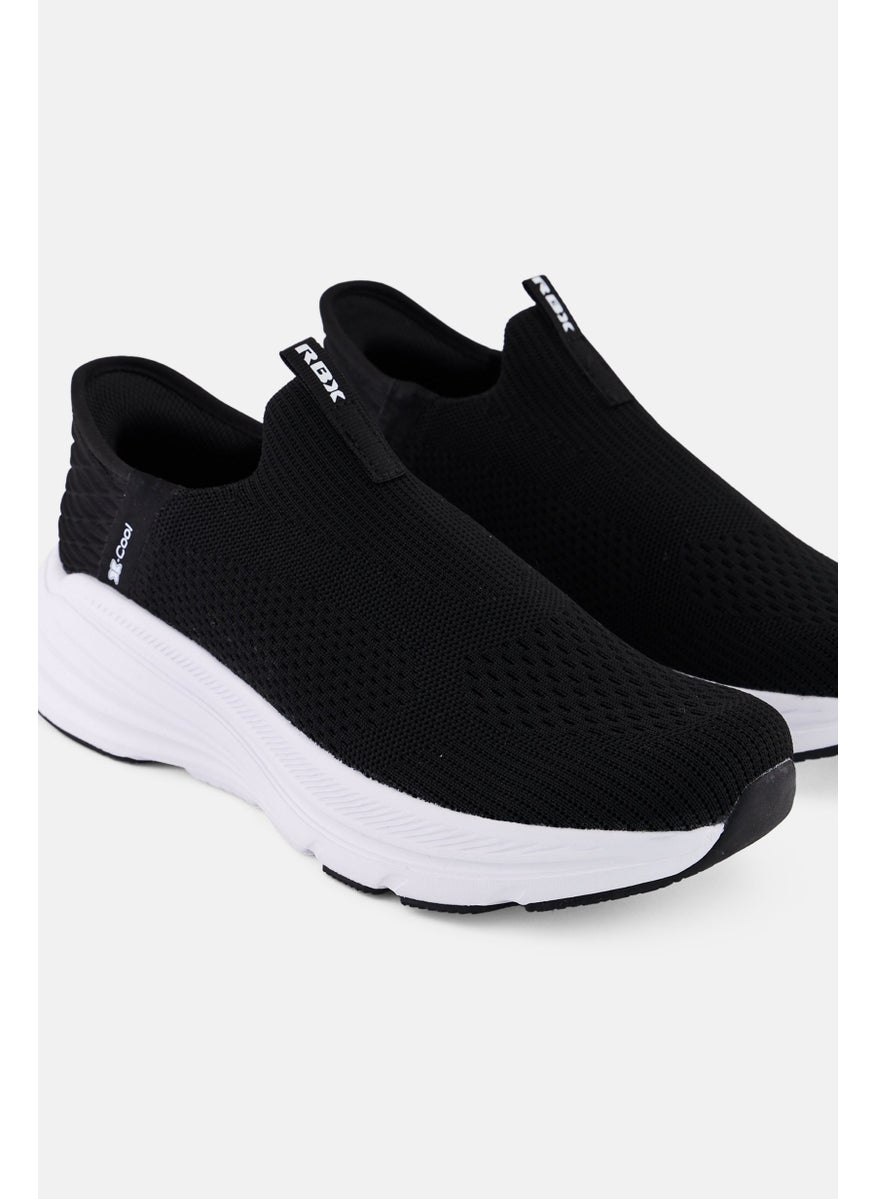 RBX Women Slip On Outdoor Shoes, Black  - Image 3