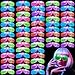 OLUPP 84 PCS LED Glasses 5 Colors Light Up Glasses with 3 Light Modes Glow in The Dark Party Supplies Glow Glasses for Rave PartyWedding Birthday Concert New Year Carnival - Image 4