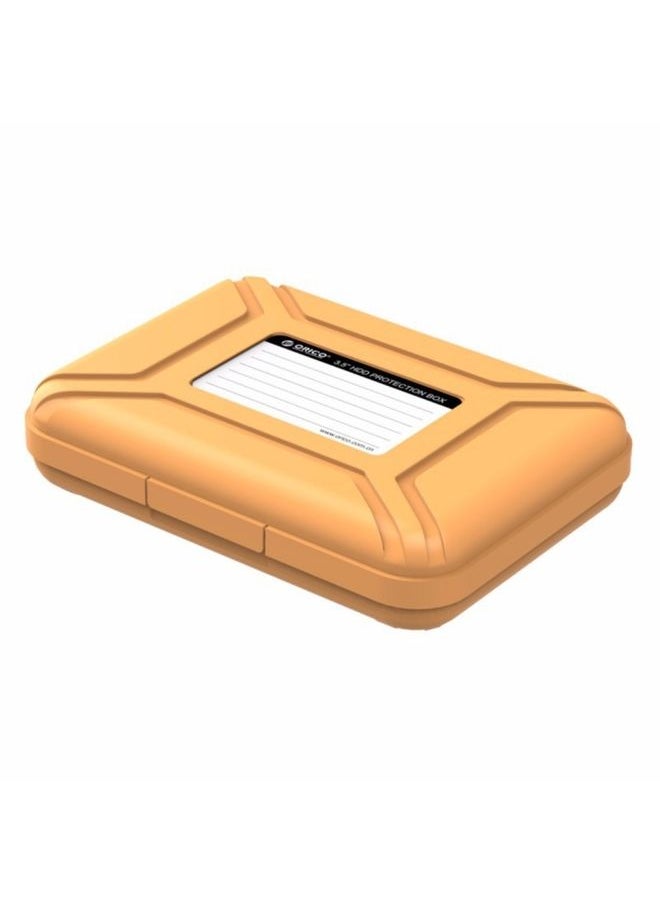 BURAQ - ORICO PHX-35 3.5 inch SATA HDD Case Hard Drive Disk Protect Cover Box(Orange) - Image 1