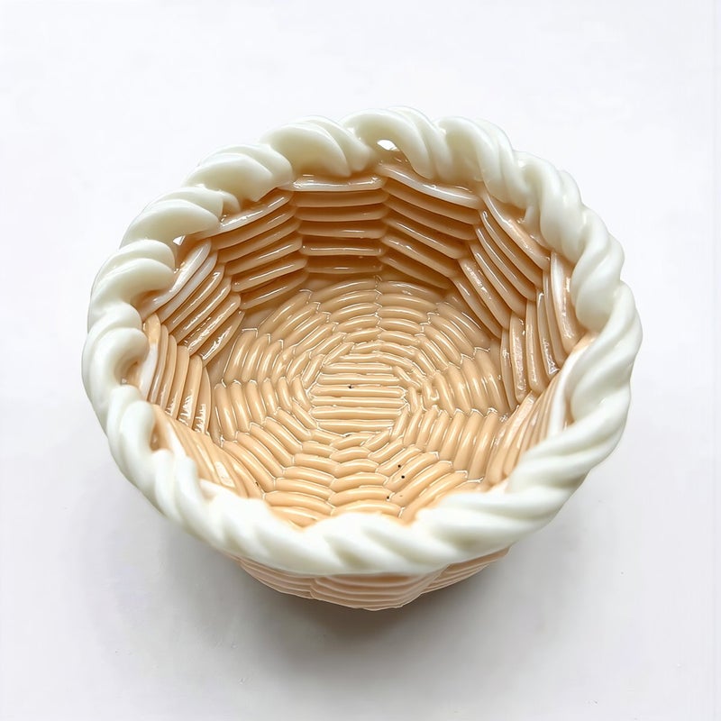 High Quality No Bubble Mini Resin Basket Craft Parts 6 Pcs No Defect Set - Image 2
