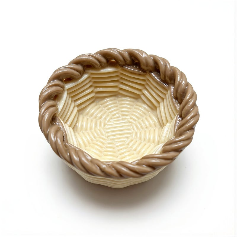 High Quality No Bubble Mini Resin Basket Craft Parts 6 Pcs No Defect Set - Image 4