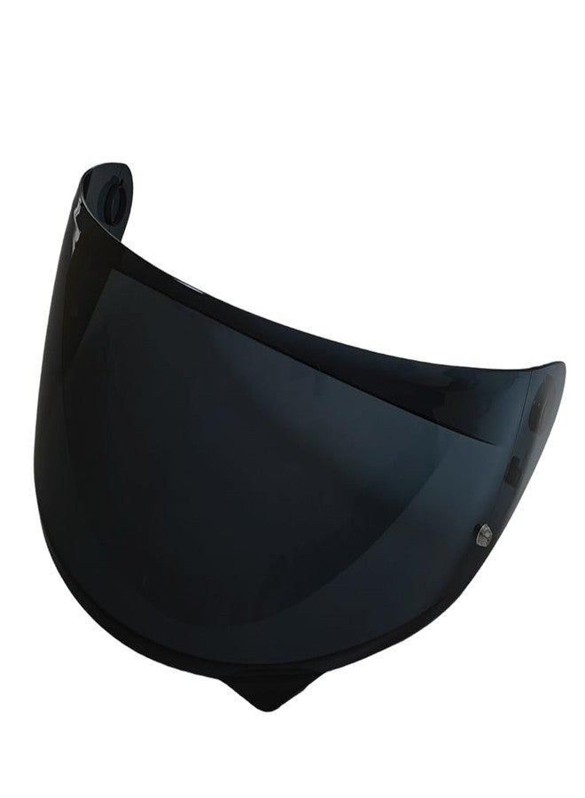 TAOHOM HJ-34P Helmet Visor Replacement, Motorcycle Helmet Visor Face Shield Compatible with HJC C10 (Deep Smoke) - Image 1