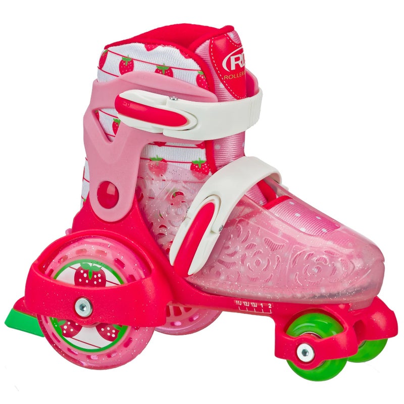 Roller Derby Fun Roll Beginner Roller Skates by Roller Derby, Adjustable Sizing, Skates for Kids, Toddlers, Boys, Girls - Image 1