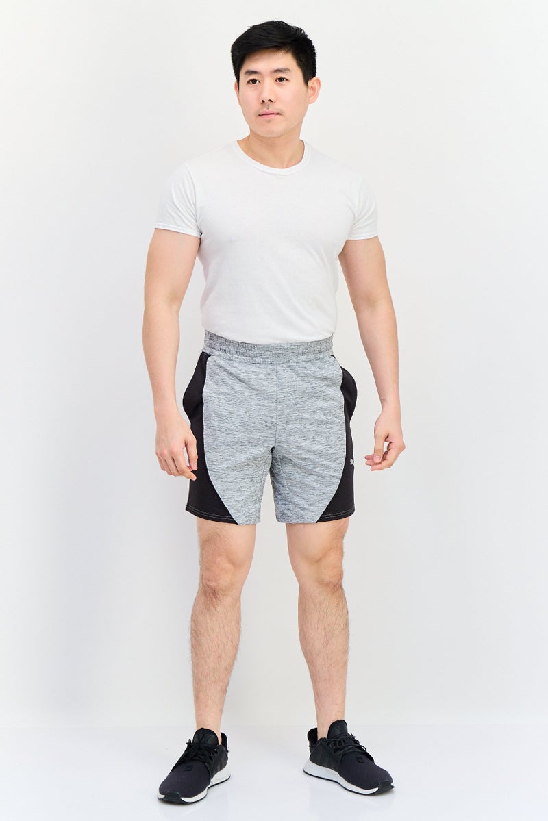 PUMA Men Sportswear Fit Drawstring Outdoor Shorts, Heather Grey - Image 2