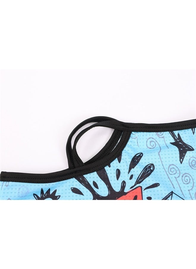 yongsheng Wrap Cloth Cycling Face Mask, Motorcycle Helmets Liner Neck Gaiter, Quick-Dry Half Masks  - Image 5