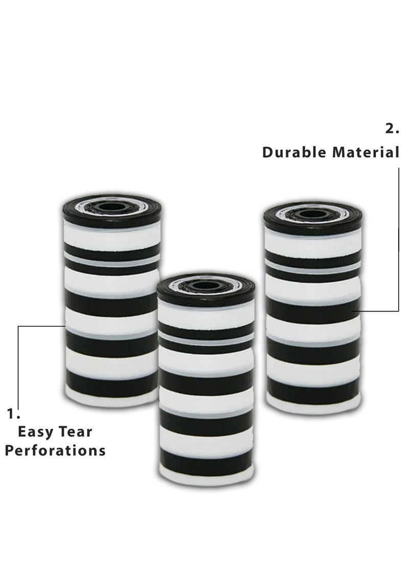 amchi baby Amchi Baby Disposable Scented Bags pack of 10 rolls/200 Bags with Dispenser- White  - Image 3