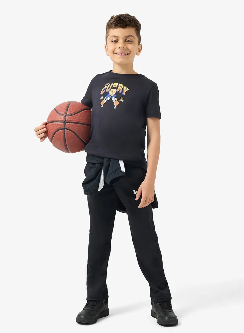 اندر ارمر تيشيرت برسومات كرتونية للشباب