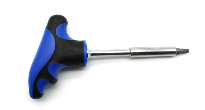 T-MAX TMAX 1/4 Inch T-Handle Hex Bit Holder Screwdriver  5 Inch Long  Screwdriver Handle for Holding Bits and Screws with Non-slip Material - Image 2