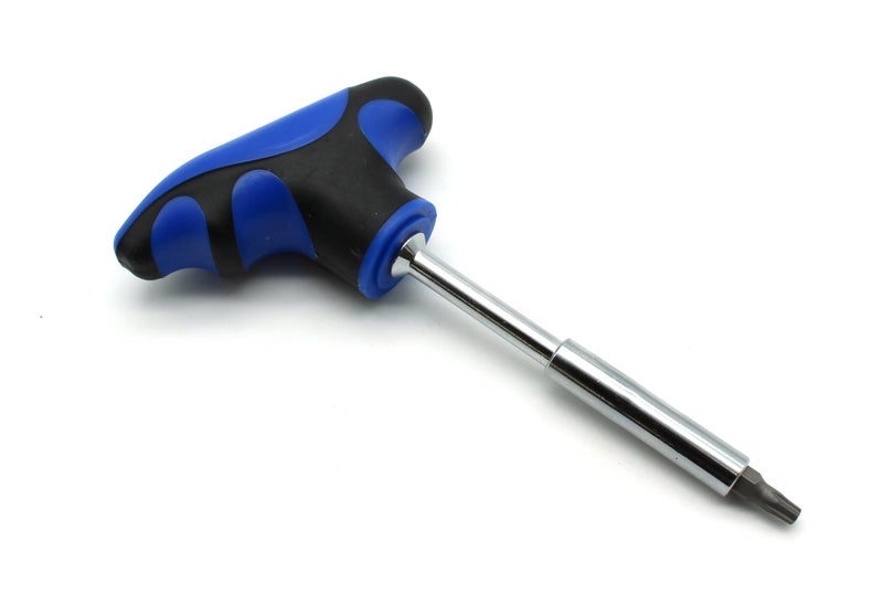 T-MAX TMAX 1/4 Inch T-Handle Hex Bit Holder Screwdriver  5 Inch Long  Screwdriver Handle for Holding Bits and Screws with Non-slip Material - Image 3