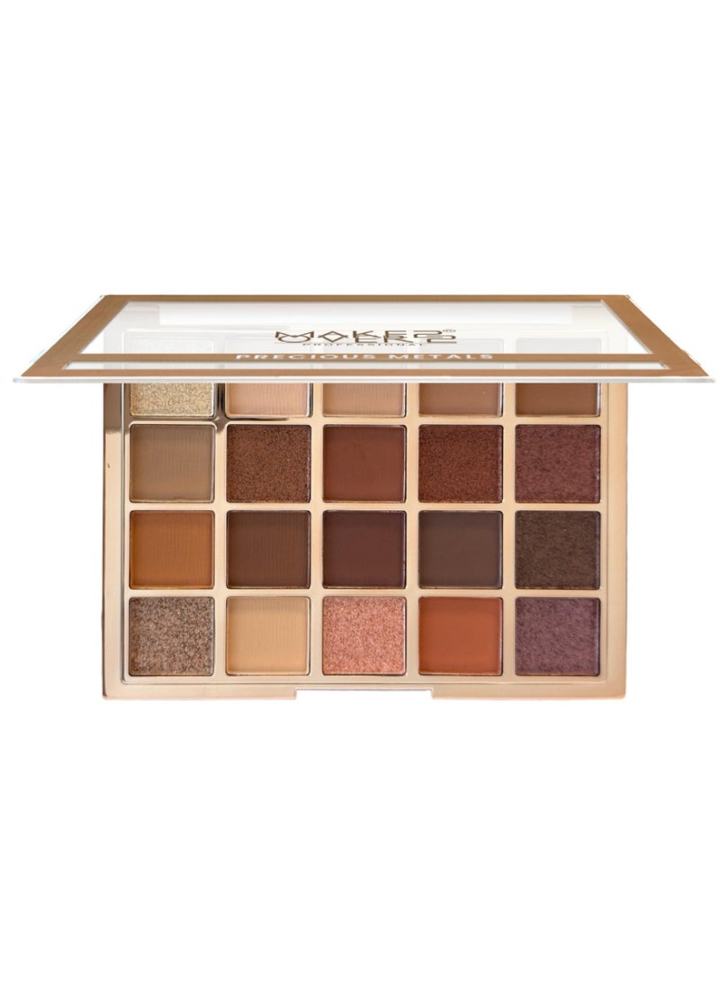 Makeover 22 Make Over22 Palette Eyeshadow Precious Metals-M5102 - Image 1