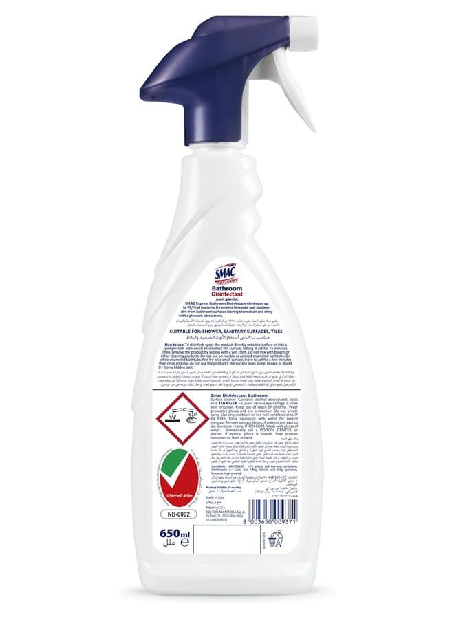 Smac Bathroom Disinfectant 650ml - Image 3