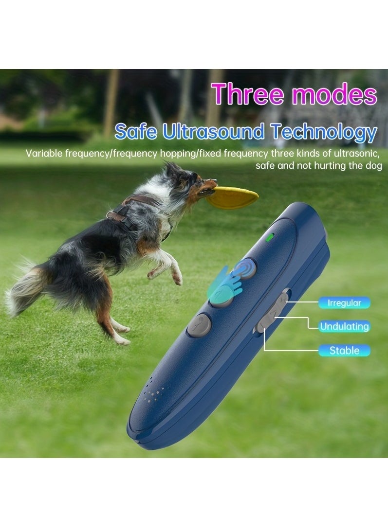 Generic - Dog Barking Control Device Portable USB Charging Deterrent For Pet Training - Stops Barking Trains Dogs Easy To Carry With Warning Tone Button - Image 1