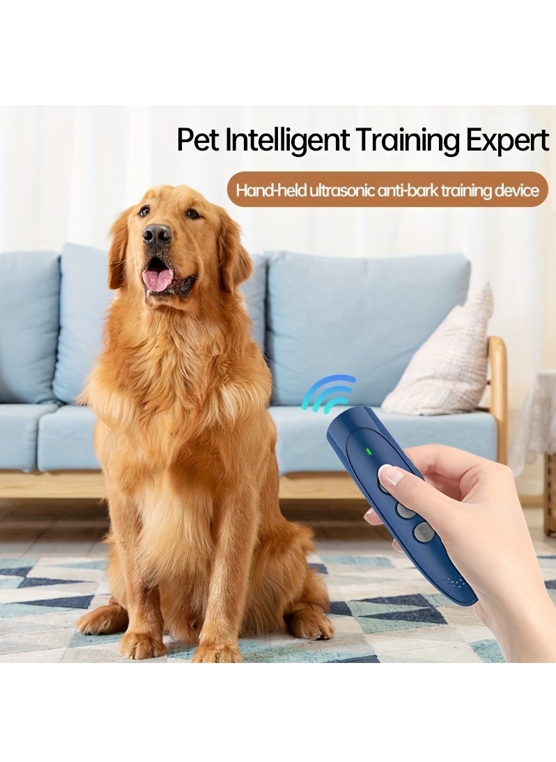 Generic - Dog Barking Control Device Portable USB Charging Deterrent For Pet Training - Stops Barking Trains Dogs Easy To Carry With Warning Tone Button - Image 1