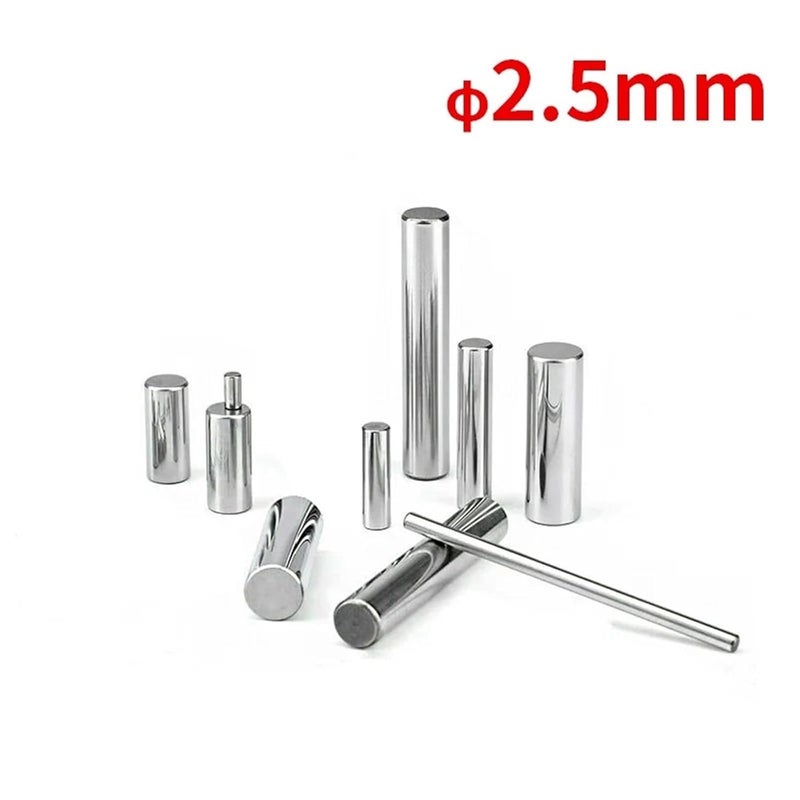 100Pcs Bearing Steel Needle Roller Cylindrical pin locating pin φ 2.5*4 6 8 9 10 12 13 14 15 16 18 20 24 30 2.5 3 18.8 15.8(2.5X23mm 100pcs) - Image 2