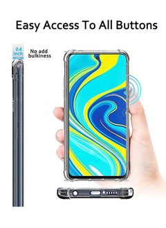 ماركة غير محددة جراب شفاف ومضاد للصدمات لهاتف شاومي ريدمي نوت 9 اس ونوت 9 برو Note 9s & Note 9  - Image 4
