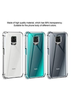 ماركة غير محددة جراب شفاف ومضاد للصدمات لهاتف شاومي ريدمي نوت 9 اس ونوت 9 برو Note 9s & Note 9  - Image 3