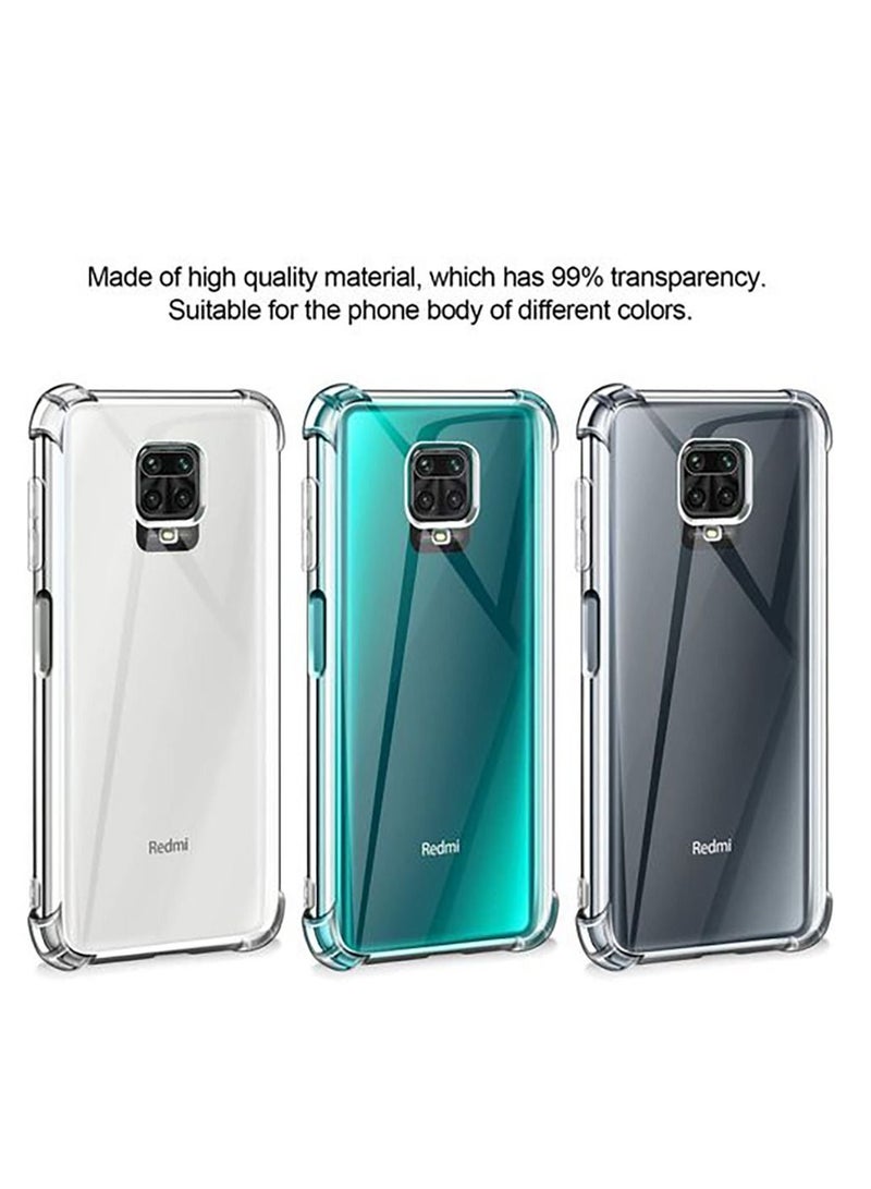 Xiaomi Redmi Note 9s & Note 9 Pro Anti-shock Transperent Case - Image 3