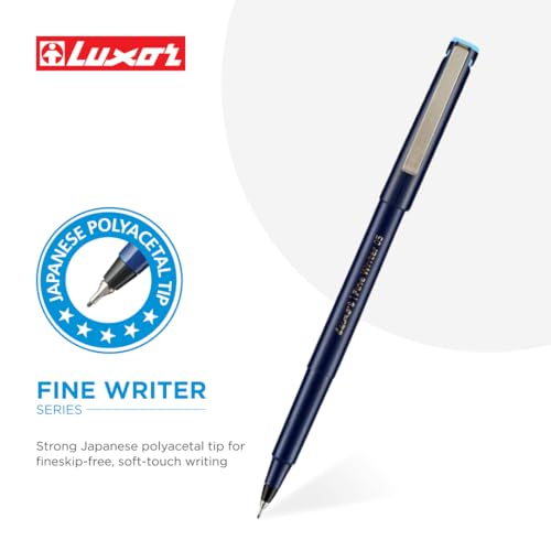 Luxor Fine Writer Tb Color (Pack Of 10 Pen)|Blue - Image 3