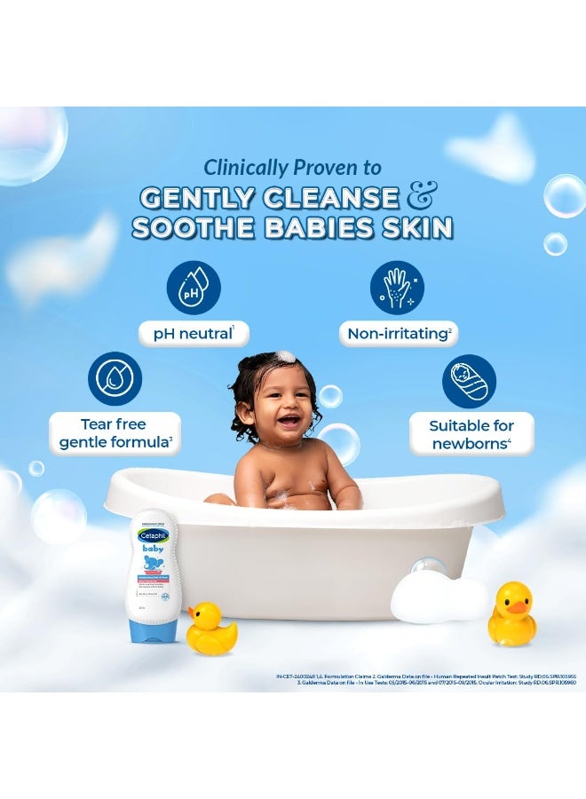 Cetaphil Baby Moisturising Bath & Wash 230 ml - Image 4