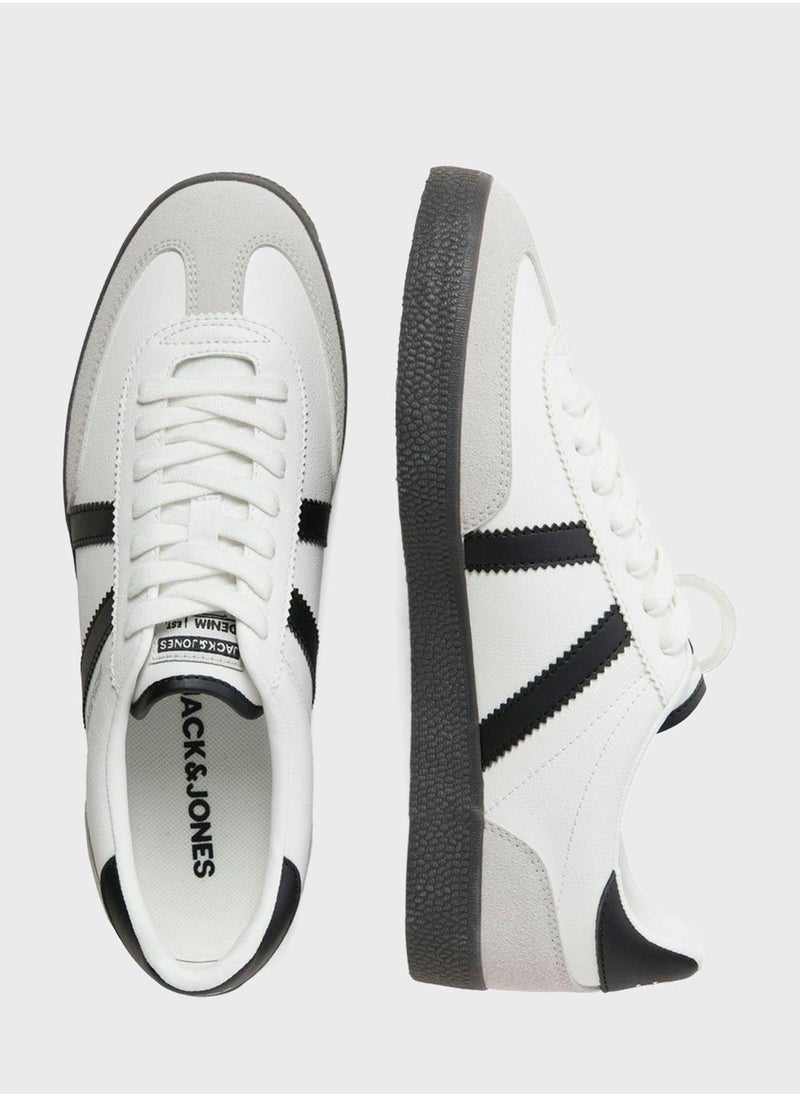 JACK & JONES - Jfwmambo Pu Lace Up Sneakers - Image 1