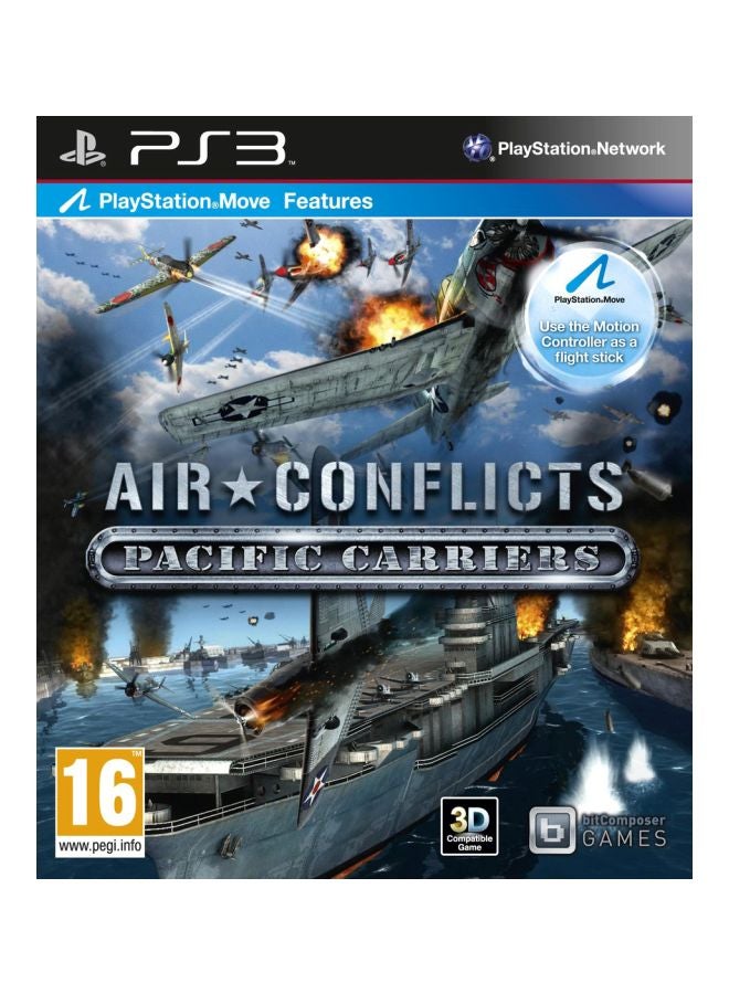 Sony Air Conflicts: Pacific Carriers - PlayStation 3 - Fighting - playstation_3_ps3 - Image 1