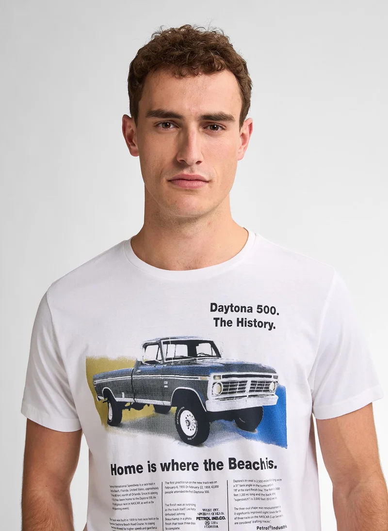 Petrol Industries Men T-Shirt SS Photo Print