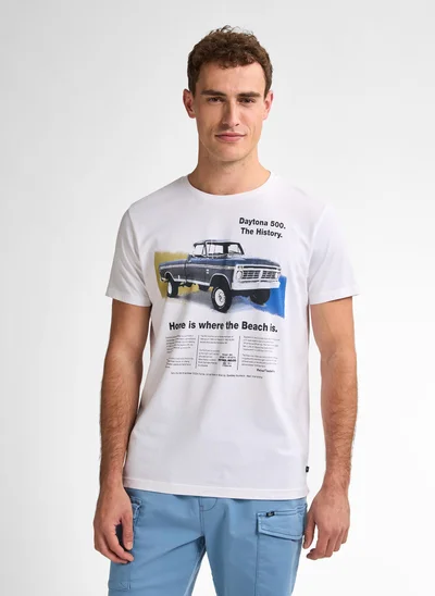Petrol Industries Men T-Shirt SS Photo Print