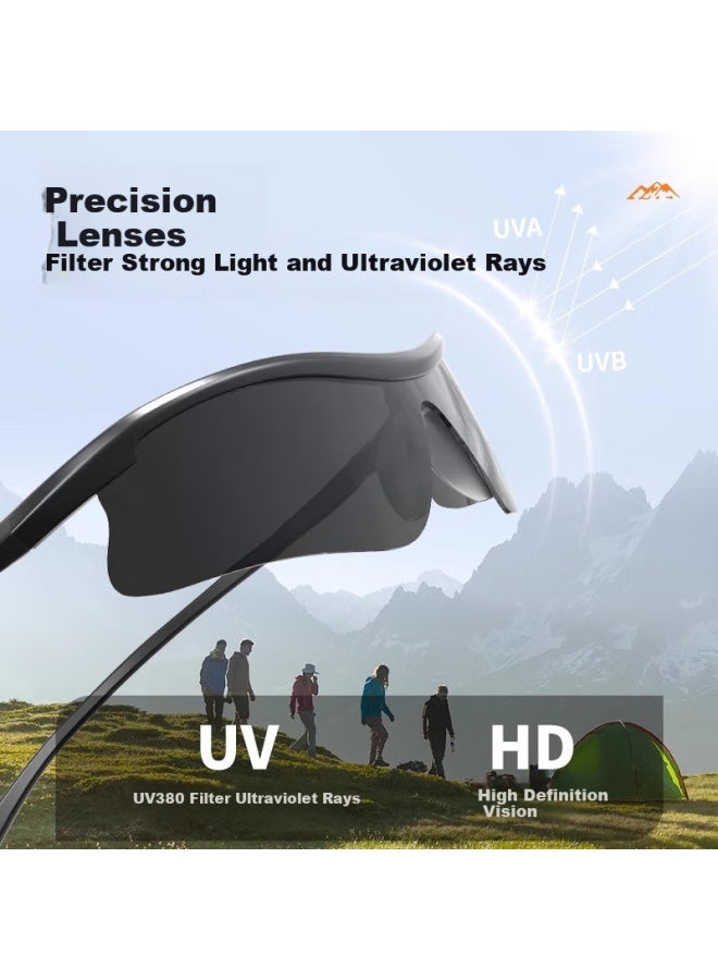 Fenchi Night Riding Outdoor Sports Cycling Sunglasses Women Mountain Climbing Eye Protection Windproof Headband Sunglasses Men Running Marathon - Image 2