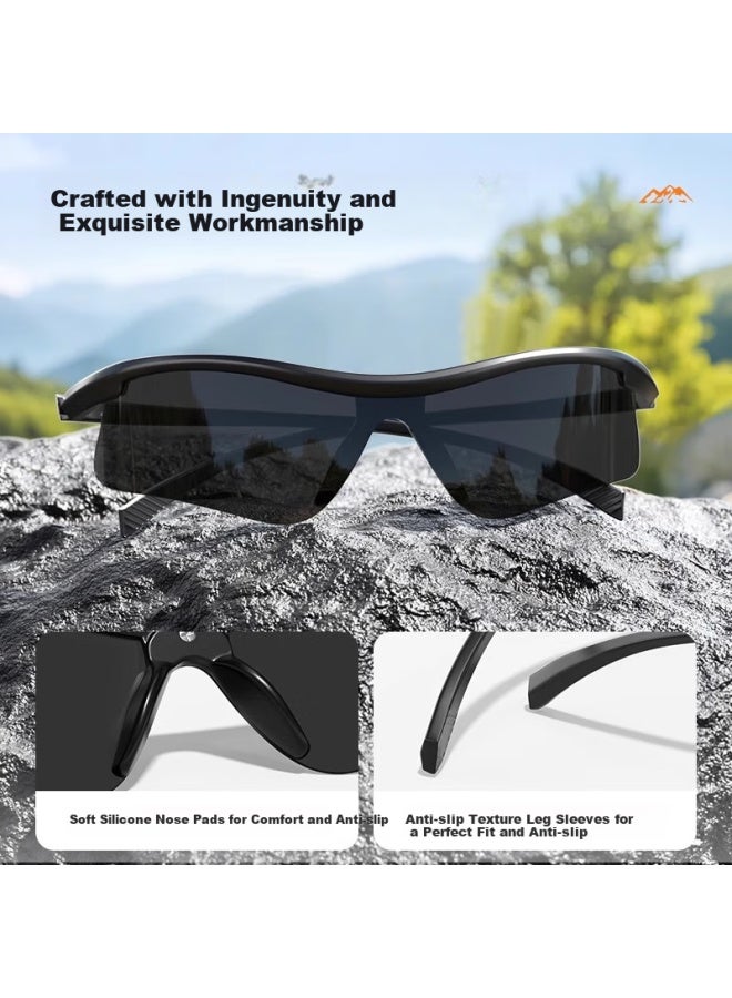 Fenchi Night Riding Outdoor Sports Cycling Sunglasses Women Mountain Climbing Eye Protection Windproof Headband Sunglasses Men Running Marathon - Image 3