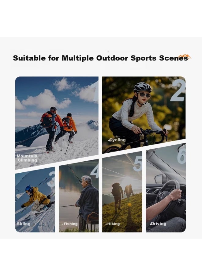 Fenchi Night Riding Outdoor Sports Cycling Sunglasses Women Mountain Climbing Eye Protection Windproof Headband Sunglasses Men Running Marathon - Image 5