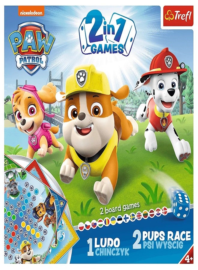 Trefl - 2in1 Chinese Paw Patrol board game - 1896 - Image 5