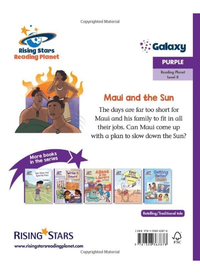 Reading Planet - Maui and the Sun - Purple: Galaxy  - Image 2